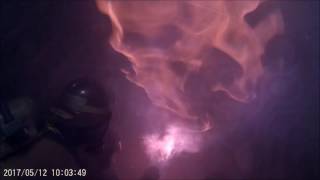 CVCC Live Burn Training Day 3 - Rollover on Division Two Fire