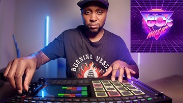 Making an 80s Beat on the MPC Live 3 (Using the Clip Launcher!)