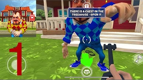 Dark Riddle: Scary Neighbor - Gameplay Walkthrough Part 1 - Tier 1 (iOS, Android)