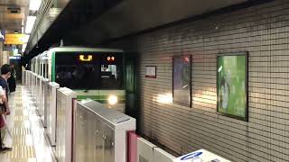 仙台市営地下鉄南北線1000系1107F各駅停車富沢行き09レ　広瀬通(N09)到着　撮影日:2023/08/12