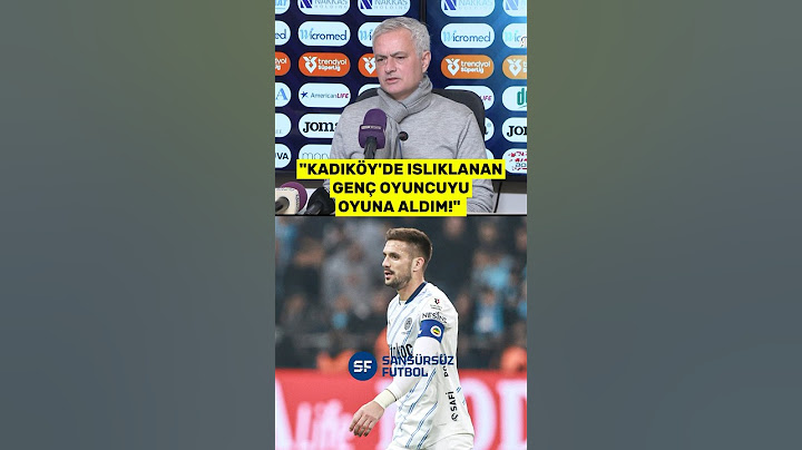 Mourinho'dan Fenerbahçe taraftarına Tadic göndermesi! "Kadıköy'de ıslıklanan o genç oyuncu..."