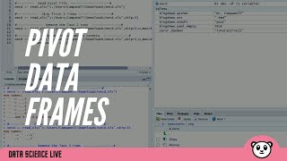 Data Science Live: Episode 5 - Pivot Data Frames