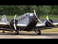 Ju 52 HB-HOY Innenaufnahmen / historische Ju 52 HB-HOT Start und Landung