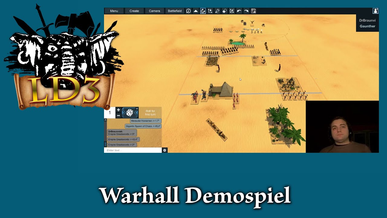 Demospiel The Old World Warhall - LD3 - [Warhammer The Old World] - YouTube