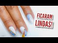 As unhas decoradas mais lindas que já fiz em 2022 | Unhas decoradas Marmorizadas com folha de ouro