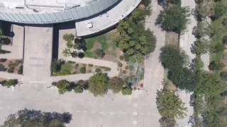 Los Angeles Sports Arena Memorial - Drone view