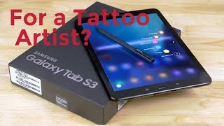 Is the Samsung Galaxy Tab s3 Good for a Tattoo Artist?! -  SEVENTH TRUMPET TATTOOS screenshot 1