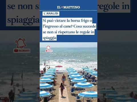 Video Si può vietare la borsa frigo o l'ingresso al cane? Cosa succede se non si rispettano le regole