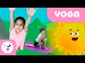 Le salut au soleil  yoga pour les enfants