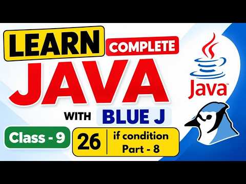 26. If condition - 8 | Java Complete Course Class 9 ICSE #java #icse #ifcondition #coding