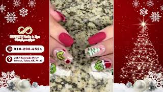 Infinity Nails & Spa | X-mas nails 2025 #christmasnails