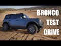 2021 Ford Bronco Trail Ride and First Impressions! On The Sand in Moab, UT With A Baja 1000 Driver.