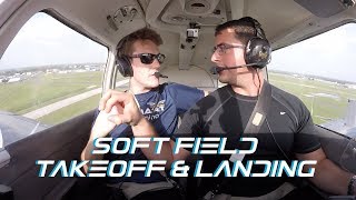 Student Pilot Demonstrates Beautiful Soft Field Takeoff screenshot 4