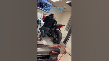 2023 Yamaha R1 Dyno tune