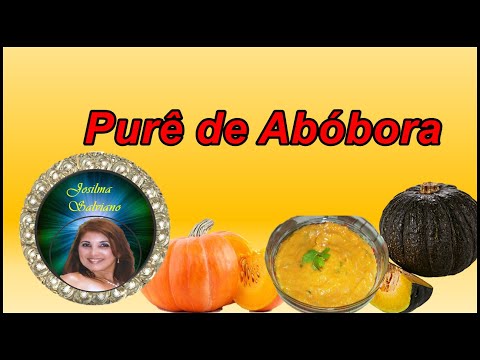 Purê de Abóbora