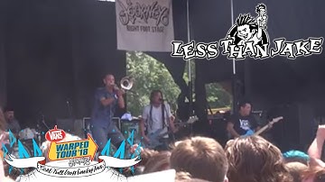 Less Than Jake LIVE at Warped Tour 2018 - Mansfield, MA