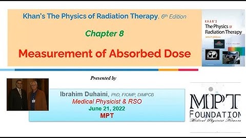 Measurement of Absorbed Dose