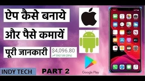 Android Development Tutorial For Beginners In Hindi PART 2 (Without Coding) 🔥 Indy Tech