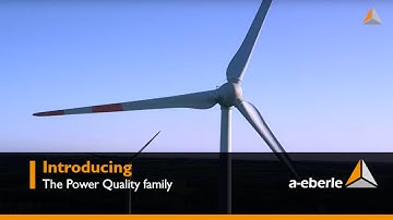 Introducing | The Power Quality family | A. Eberle