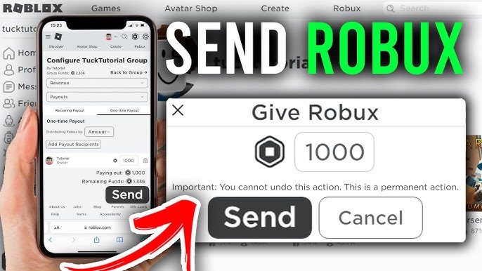 How to Give Robux to Friends on Roblox Mobile - iPhone & Android