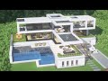 Minecraft Tutorial | Modern House | Gracium - Modern City #29