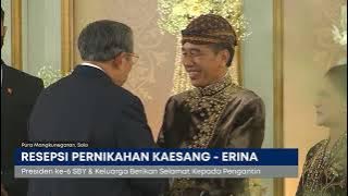 SBY Hadir di Resepsi Pernikahan Kaesang & Erina