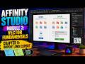Affinity Studio Module 2: Vector Fundamentals | Chapter 8: Import and Export