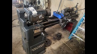 Retirement Liquidation Of Cnc Swiss Turning Machine Shop Lot 240 - Kirloskar Western Engine Lathe