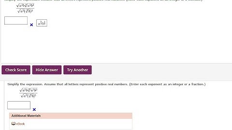 [Math]Simplify the expression. Assume that all letters represent positive real numbers. (Enter each