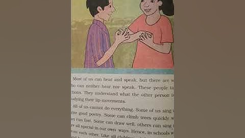 class 3rd EVs chapter 7 Saying without Speaking