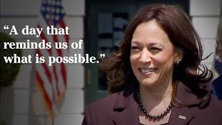 Vice President Harris Celebrates Confirmation of Ketanji Brown Jackson by Kamala Harris 6,745 views 2 years ago 1 minute, 37 seconds