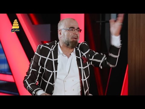 الشاعر عباس عبد الحسن يقرأ قصيدة لصدام حسين القصة الحقيقية لما حصل