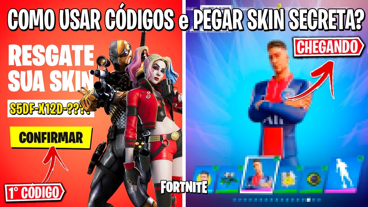 Mundo Fortnite - O código completo para resgatar o