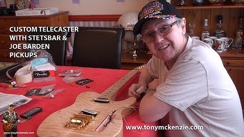 Best Fender Telecaster in the World | PART THREE | How to make a Telecaster | Tony Mckenzie