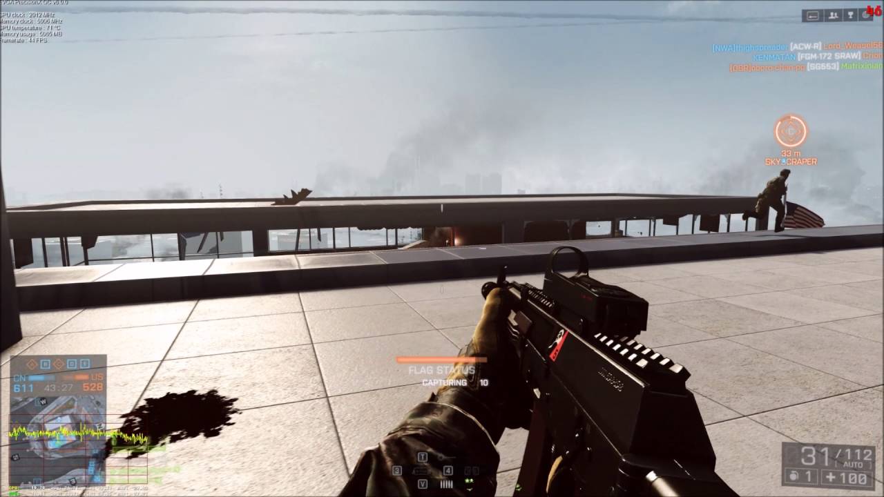 GTX 1080 Battlefield 4 Ultra 1440p with 200% Resolution Scale - YouTube