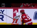 Detroit Red Wings Moritz Seider huge reverse hit on Flyers Willman.