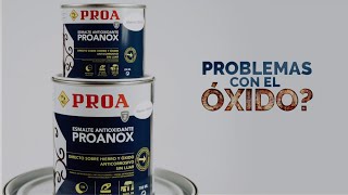 Di adiós al óxido con nuestro esmalte antioxidante Proanox