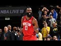 James Harden Game Winner OT vs Warriors! 44 Pts! 2018-19 NBA Season