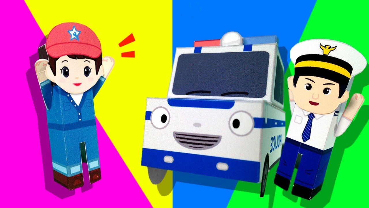 Tayo Lagu Mainan Kertas L 6 Mobil Pemberani L Lagu Untuk Anak Anak L Tayo Bus Kecil YouTube