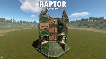 RAPTOR | THE BEST SOLO/DUO RUST BUNKER BASE