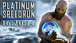 God of War Ragnarok - Platinum Speedrun 16:20:14