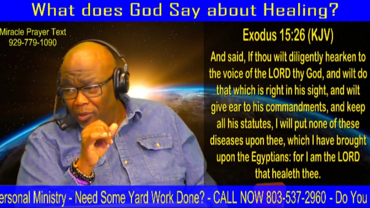 What does God Say about Healing?- 10.21.25 - YouTube