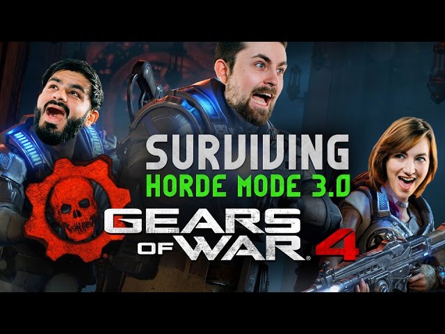 24 Minutes of Gears of War 4: Horde 3.0 Gameplay - PAX West 2016
