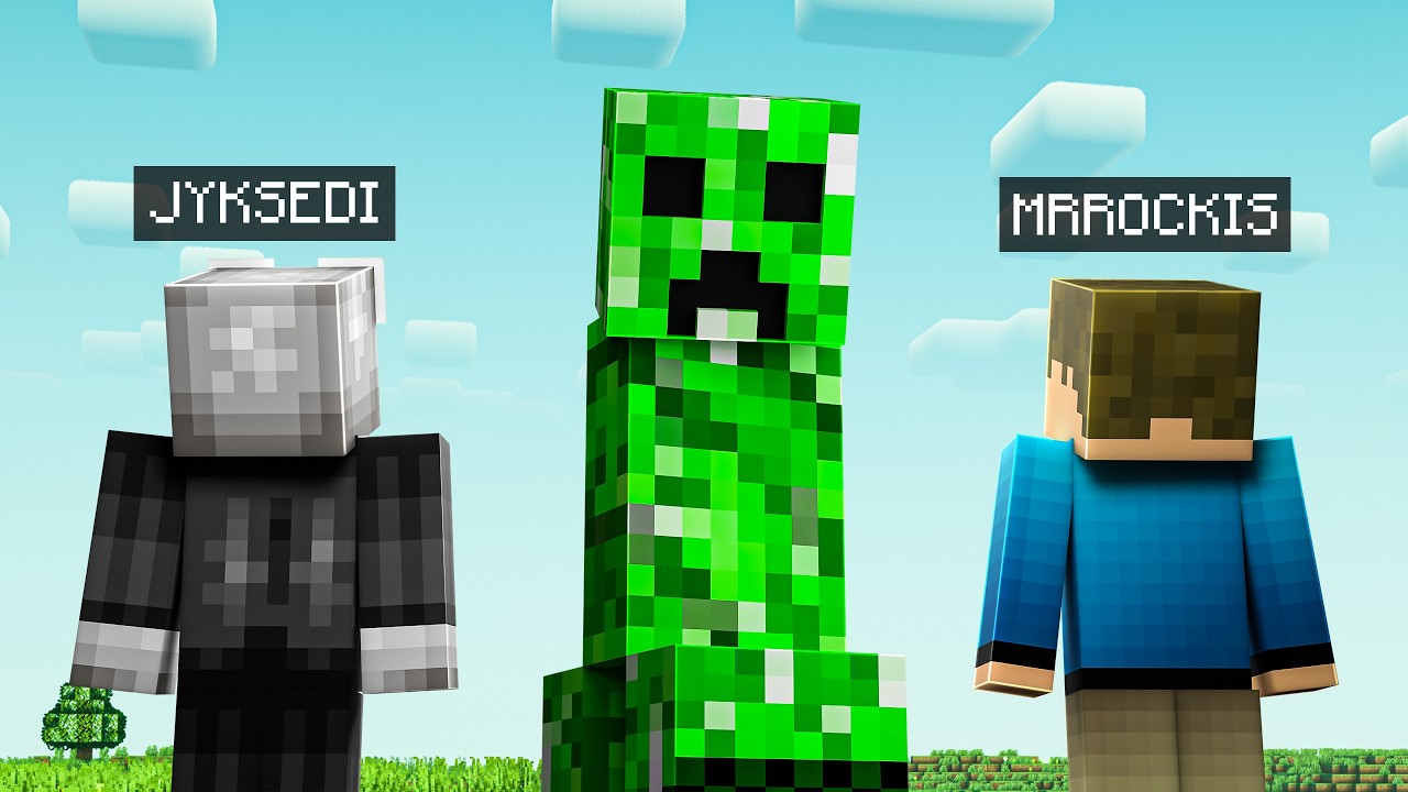 Minecraft, MUTTA menemme CREEPERIN sisään