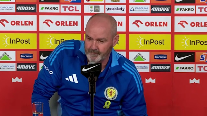 Steve Clarke PEŁNA REAKCJA Polska 1-2 Szkocja | Zwycięzca w ostatniej chwili ratuje Szkocję przed spadkiem!