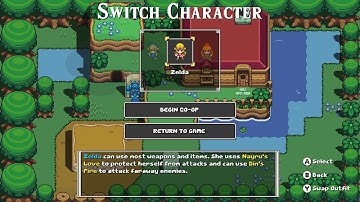 Cadence of Hyrule Character Costume Showcase (Version 1.2.0) - M64 Switch Gameplays