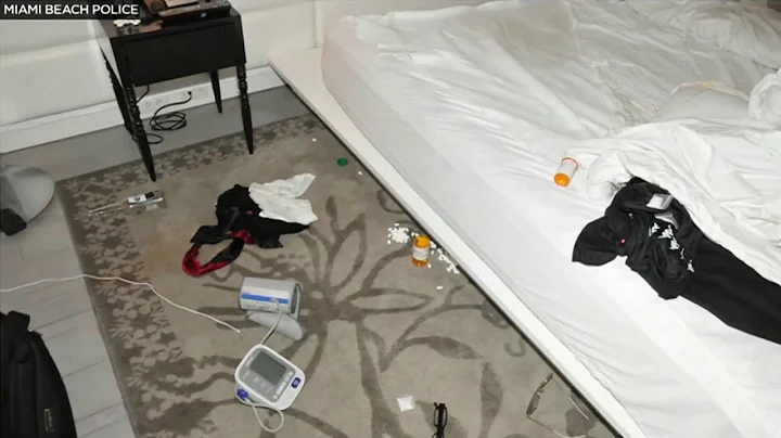 Video and photos show hotel room where Andrew Gill...