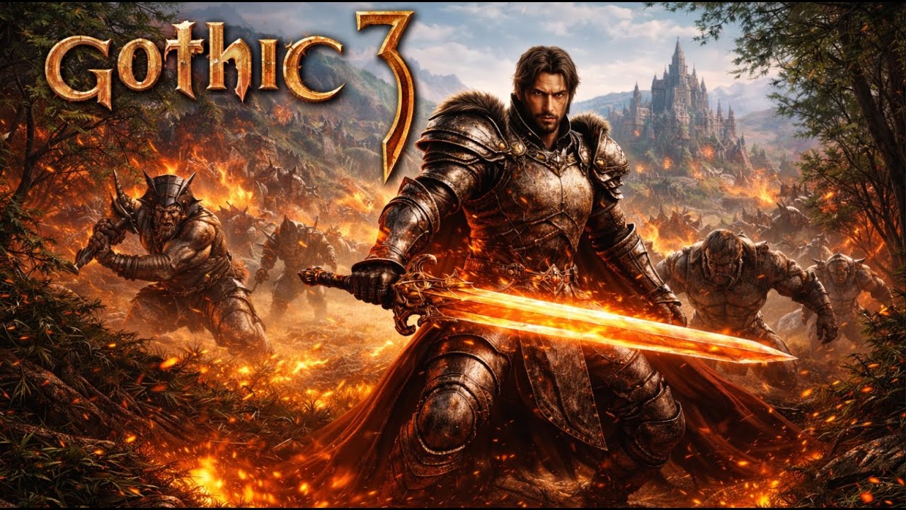 Gothic 3 сборка Zliden прохождение | Игра RPG ( PC steam ) Стрим rus