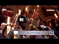 لحظة خروج النور المقدس من قبر السيد المسيح بكنيسة القيامة يوم 23 أبريل 2022 برنامج حتة من السما