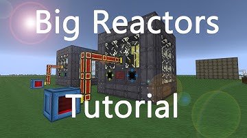 Minecraft Tutorial: Big Reactors - easy to build [English]